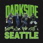 Dark Side Seattle Football, Seattle Seahawks Football T-Shirt