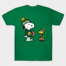Green Bay Packers - Snoopy & Woodstock Football Style M016 T-Shirt Green Bay Packers - Snoopy & Woodstock Football Style M016 T-Shirt