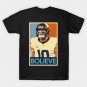 Poster Bo Nix Bolieve Denver Broncos Nfl Football Discussion Hope T-Shirt