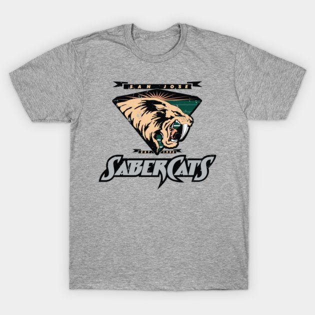 1995 San Jose SaberCats AFL Defunct Vintage T-Shirt
