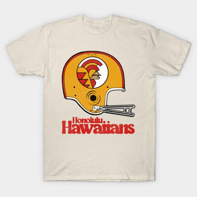 Defunct Honolulu Hawaiians Football Team Helmet T-Shirt