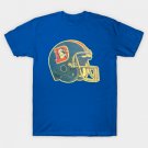 80's Broncos Helmet [Vintage Distressed] T-Shirt