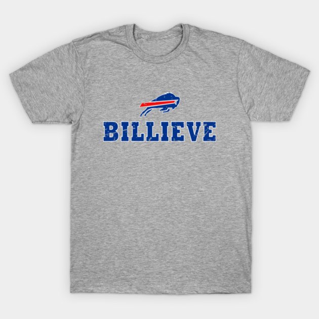 Buffalo Bills Billieve Vintage Grunge T-Shirt