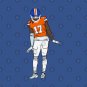 Jaylen Waddle Denver Dance Celebration T-Shirt