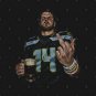 Humor Middle Finge  Sam darnold White 90s T-Shirt
