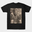 LARRY BIRD  90S BLACK WHITE T-Shirt