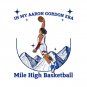 In my Aaron Gordon Era Mile High Basketball, Denver Basketball T-Shirt