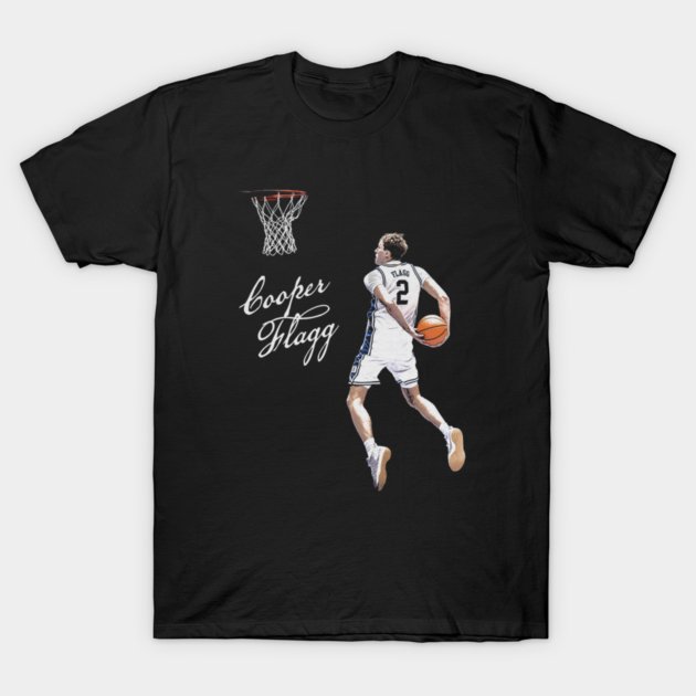 Cooper Flagg Dunk Cartoon T-Shirt
