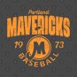 Portland Mavericks 1973 Baseball T-Shirt