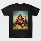 Jesus vs Satan in Basketball T-Shirt