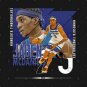 Jaden McDaniels Basketball Paper Poster Timberwolves 4 T-Shirt