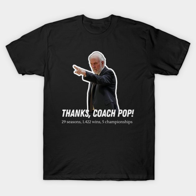 Gregg Popovich Retirement Tribute T-Shirt