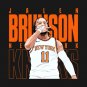 Jalen Brunson New York Knicks Vector Art T-Shirt