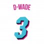 Dwyane Wade 'D Wade' Nickname Jersey - Miami Heat T-Shirt