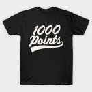 1000 Points Scorer High School Basketball Player T-Shirt 1000 Points Scorer High School Basketball Player T-Shirt
