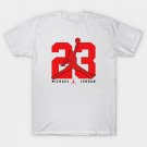 MJ GOAT 23 - Michael Jordan Red Style T-Shirt