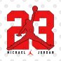 MJ GOAT 23 - Michael Jordan Red Style T-Shirt