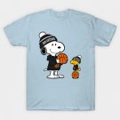 San Antonio Spurs - Snoopy & Woodstock Basketball Style M054 T-Shirt