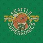 Supersonics We're Number One 1979 T-Shirt