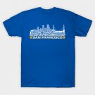 Golden State Basketball Team All Time Legends, San Francisco City Skyline T-Shirt Golden State Basketball Team All Time Legends, San Francisco City Skyline T-Shirt