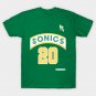 Gary Payton Retro Supersonics Jersey 90s Style Fan Art T-Shirt