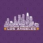 Los Angeles Basketball Team All Time Legends, Los Angeles City Skyline T-Shirt
