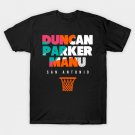 San Antonio Throwback Basketball T-Shirt