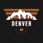 Mile High Gold Nuggets, Denver Basketball Playoffs T-Shirt