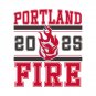 Portland Fire WNBA Vintage Style Logo T-Shirt