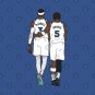 Anthony Edwards and  Jaden McDaniels T-Shirt
