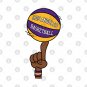 Los Angeles Basketball Finger Spin T-Shirt