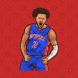 Cade Cunningham Celebration Cartoon T-Shirt