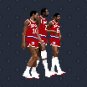 Sixers Big Three Pixel T-Shirt