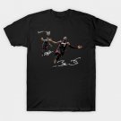 Lebron and D. Wade - Iconic Moments - signed T-Shirt