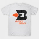Buffalo Braves ---- 70s Basketball  ---- Distressed Style T-Shirt