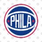 Phila Retro Ball - White T-Shirt