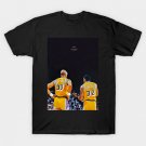 Magic Johnson and Kareem Abdul-Jabbar T-Shirt Magic Johnson and Kareem Abdul-Jabbar T-Shirt