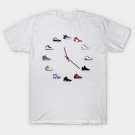Jordan Sneaker Clock T-Shirt T-Shirt Jordan Sneaker Clock T-Shirt T-Shirt