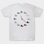 Jordan Sneaker Clock T-Shirt T-Shirt