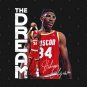 Hakeem 'The Dream' Olajuwon Fan Design T-Shirt
