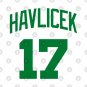John Havlicek - Jersey White T-Shirt