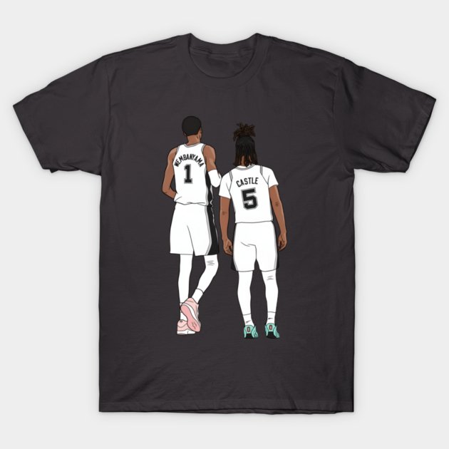 Stephon Castle and Victor Wembanyama T-Shirt