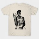 Michael Jordan Cigar - Vintage Halftone T-Shirt