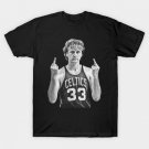 LARRY BIRD RETRO MIDDLE FINGER 90S T-Shirt LARRY BIRD RETRO MIDDLE FINGER 90S T-Shirt