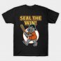 Seal the Win! &acirc;�� Cartoon Baseball Mascot Design T-Shirt
