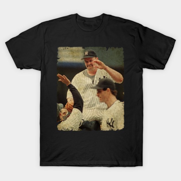 David Wells in New York Yankees T-Shirt