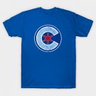 Chicago Wrigleyville Star Logo Vintage Emblem Distressed Version T-Shirt