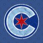 Chicago Wrigleyville Star Logo Vintage Emblem Distressed Version T-Shirt