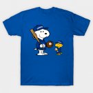 Toronto Blue Jays - Snoopy & Woodstock Baseball Style M057 T-Shirt