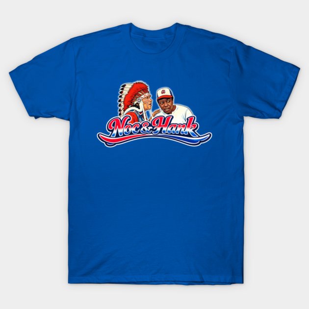 Atlanta Braves - Chief Nocahoma & Hank Aaron T-Shirt